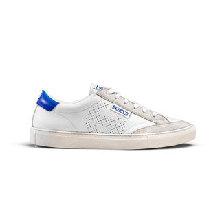 Sparco S-Time Racing Shoes White/Blue