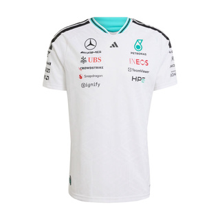 2026 Mercedes AMG F1 Authentic Team T-shirt White