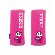 Sparco Panda Mini Harness Pads Pink