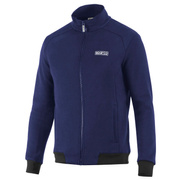 Sparco SL Full Zip Pro Zip Sweatshirt Navy Blue