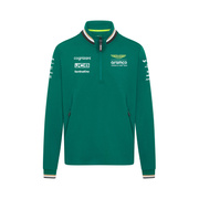 2024 Aston Martin Aramco F1 Men's Team 1/4 Zip Sweatshirt