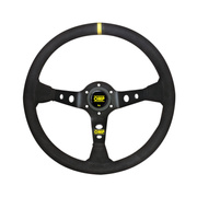 OMP Corsica Black Steering Wheel Suede