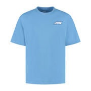 2025 Formula 1 Puma Men's Heritage Logo Blue T-shirt