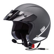 OMP Italy STAR-J Open Face Helmet Black