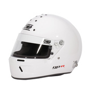 OMP Italy GP-R MY22 Full Face Helmet White (FIA)