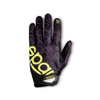 Sparco MECA-3 Mechanic Gloves black-yellow