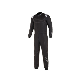 Alpinestars KMX-9 V3 8877-2022 Karting Suit black-white (FIA)