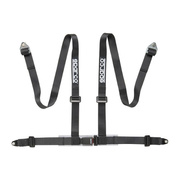 Sparco Italy CLUB H-4 4-points Safety Harness black (ECE)