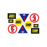 OMP Italy Logo Sticker Sheet