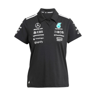 2025 Mercedes AMG Petronas F1 Ladies Team Polo shirt black