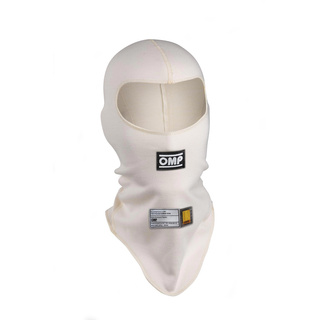 OMP First MY22 Balaclava White (FIA)