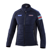 Sparco Martini Racing Softshell Jacket Navy Blue