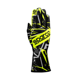 Sparco Italy K-ROOKIE Karting Gloves black-yellow
