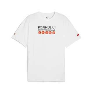 2025 Formula 1 Men's DTS Relaxed T-shirt White