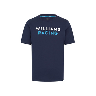 2025 Williams F1 Racing Men's Logo Navy Blue T-shirt