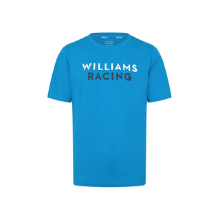 2025 Williams F1 Racing Men's Logo Blue T-shirt