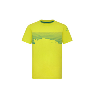 2024 Aston Martin Aramco F1 Kids Graphic Lime T-Shirt