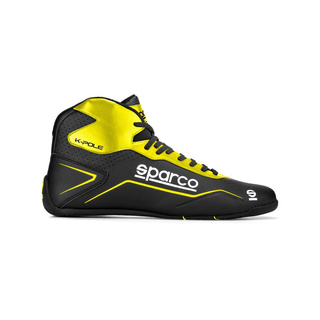 Sparco Italy K-POLE MY20 Kart Shoes Black/Yellow
