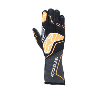 Alpinestars Italy Tech-1 ZX V4 Racing Gloves Orange (FIA)