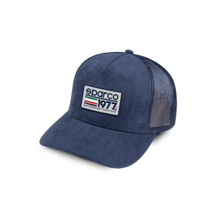Sparco Italy Mens TRUCKER Cap navy blue