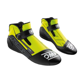 OMP Italy KS-2 MY21 Karting Shoes Yellow