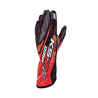 OMP Italy KS-2 ART Karting Gloves Red