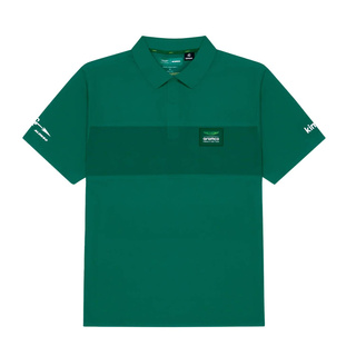 2024 Aston Martin UK Mens Alonso Kimoa Minimal Polo shirt
