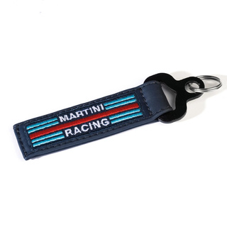 Sparco Italy Leather Keyring Martini Racing
