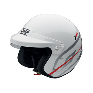 OMP Italy J-R Open Face Helmet (with FIA homologation)