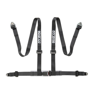 Sparco Italy CLUB H-4 4-points Safety Harness black (ECE)
