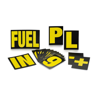 Sparco Italy Set Numbers and Symbols