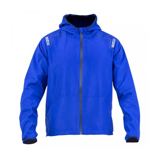 Sparco Italy Mens WILSON Rain Jacket Blue