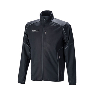 Sparco Italy Mens Softshell Jacket - Black
