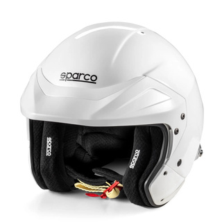Sparco Italy Flux RJ Helmet White (FIA)