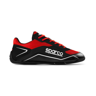 Sparco Italy S-POLE Shoes Black-Red