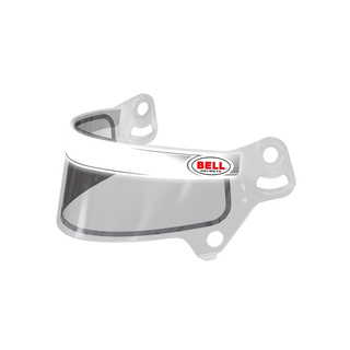 Bell Europe helmets visor stickers white