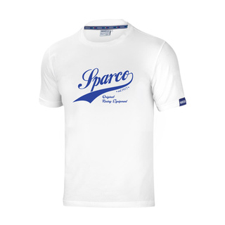 Sparco Italy Mens VINTAGE T-shirt white