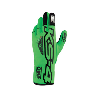 OMP Italy KS-4 MY23 Karting Gloves Green