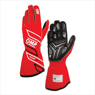OMP Italy ONE-S MY25 Racing Gloves Red (FIA)