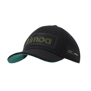 2024 Aston Martin UK Mens Alonso Kimoa Patch Cap black