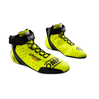 Botas OMP One EVO X MY24 amarillas (FIA)