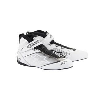 Botas Alpinestars Tech-1 Z V3 blancas/negras (FIA)