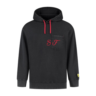 Sweat à capuche Graphic noir Ferrari F1 2025