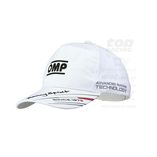 Gorra OMP Racing Spirit blanca