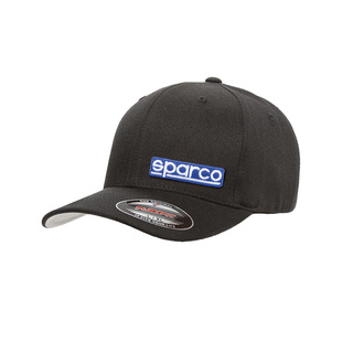 Gorra Sparco Flexfit negra