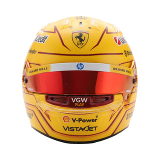 Casco en miniatura 1:5 Scuderia Ferrari F1 Lewis Hamilton Monaco GP