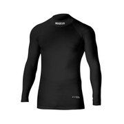 Camiseta manga larga Sparco SHIELD Tech MY22 negro (homologación FIA)
