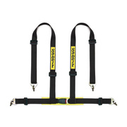 Arnés de 4 puntos Sabelt 2" negro (ECE) Snap Hook