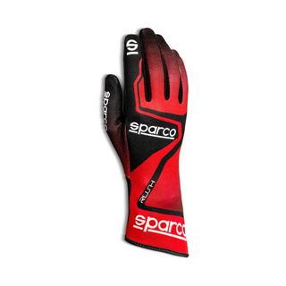 Guantes de carreras Sparco RUSH MY20 rojo