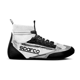 Botas de carreras Sparco SUPERLEGGERA MY23 blanco-negro (FIA)